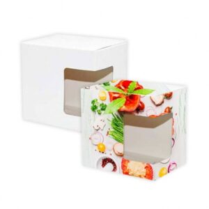 Szublimálható, ablakos bögre doboz