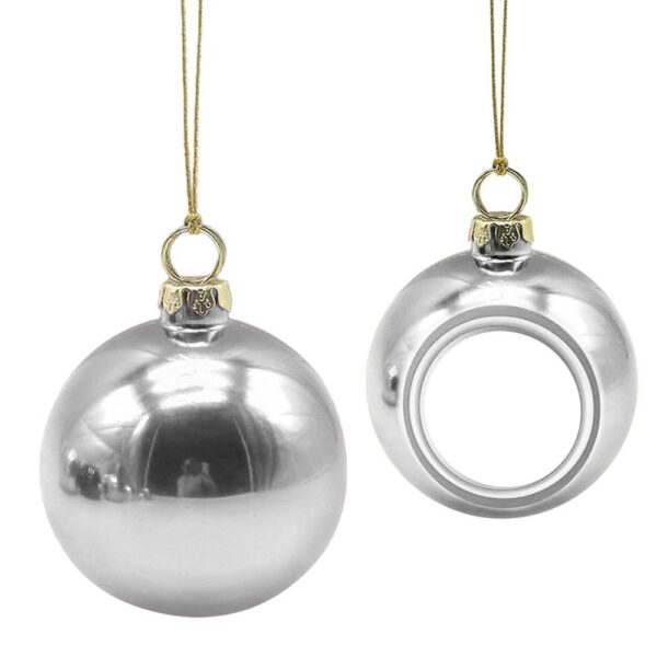 Karácsonyfadísz szublimálható betéttel 8 cm - Image 2