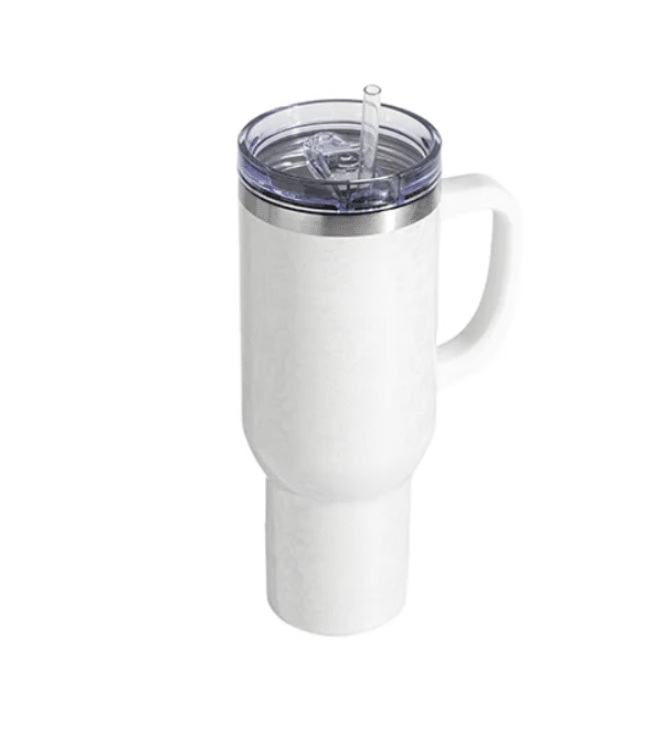 SZUBLIMÁCIÓS FEHÉR UTAZÓ TUMBLER – 1200ml - Image 2