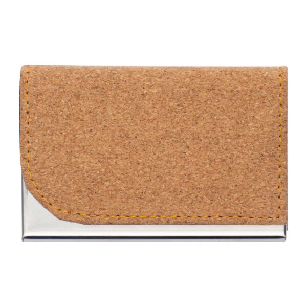 Fém névjegykártyatartó parafa felülettel - Image 3