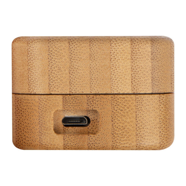 Barcelona Bluetooth fülhallgató bambusz dobozban - Image 7